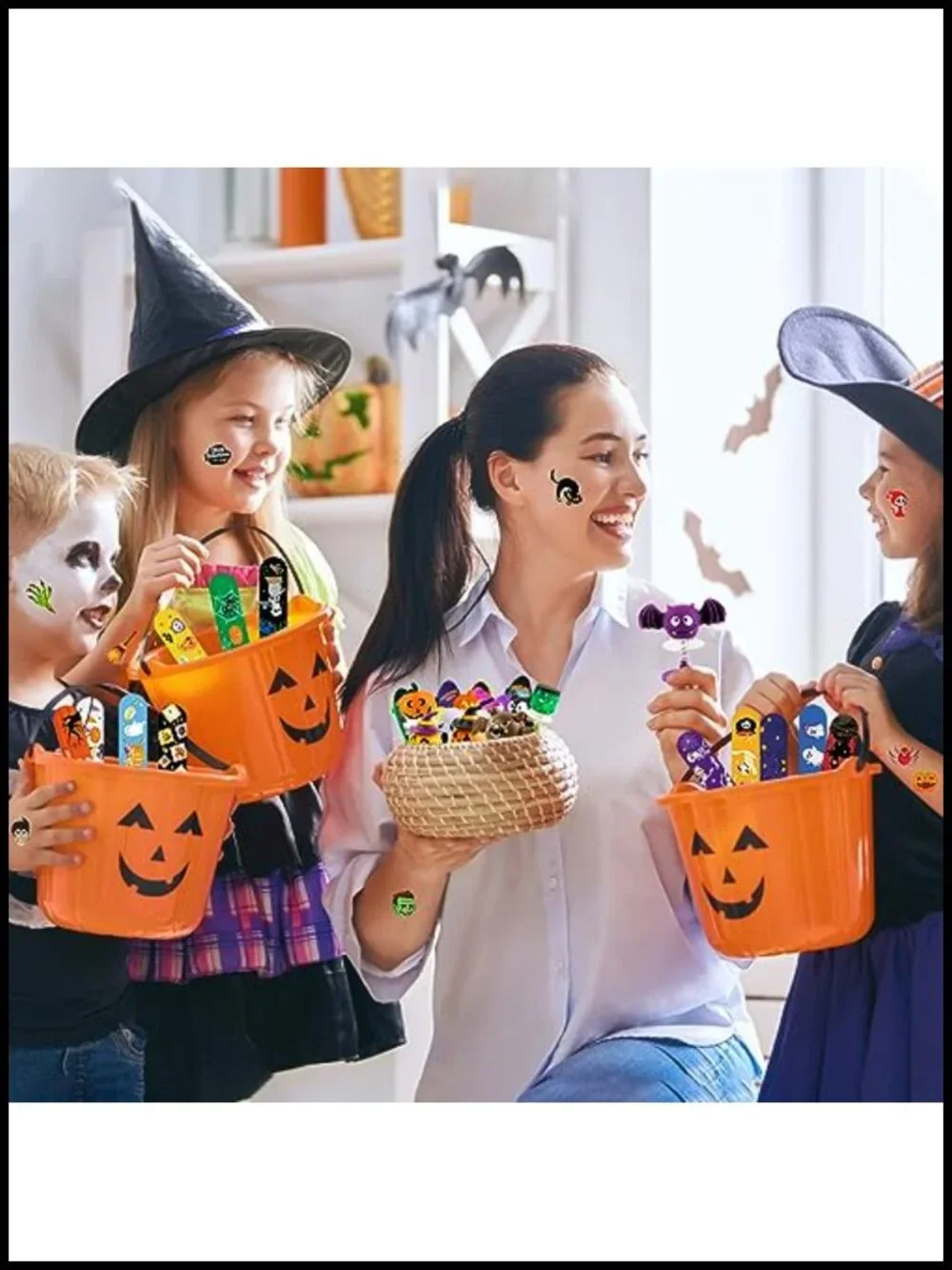 Halloween Party Favors Bulk 210 Pcs Toys for Kids Trick or Treat Classroom
